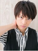 黒髪が◎優等生風★知的束感カットF