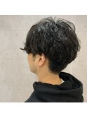 ツーブロショート