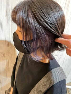 ヘブンリー(heavenly) #インナーカラー#ラベンダー#パープル#ラベンダーグレージュ