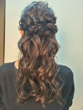 ジェイド(JADE) 存在感のあるハーフアップ☆