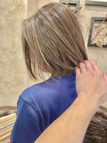 ジョージ(Jo-Ji)&nbsp;【武藤裕也】ミディアムボブ×繊細ハイライト◎30代40代