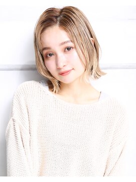 クラッチ 博多(CLUTCH) 大人可愛い２０代３０代４０代小顔外ハネアレンジC5