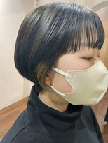 ココ スムス(coco sumusu) マッシュショート×インナーカラー