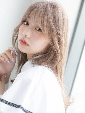 ポケット 高崎店(POCKET) POCKET【ポケット】シルクベージュ×ゆる巻