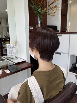 ホワイトストーン WHITE STONE ショート　インナーカラー