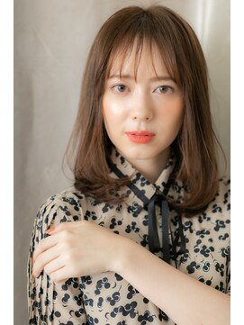 カバーヘアアンドスパ ブリス 浦和(COVER HAIR&SPA bliss) シースルーバングうる艶キレイめカジュアルZ浦和20代30代40代