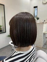 クレイドル(cradle) 切りっぱなし ミニボブスタイル♪