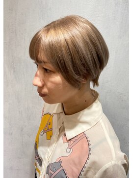 マアムジー 笹塚店(ma'am Zee) 【ma’am Zee石井】ハイトーンショート