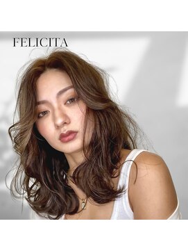 フェリシータBOB 【FELICITA】大人かっこいい×外国人風ウェーブアレンジ