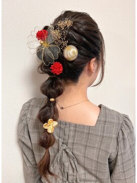 アッシュ 八王子みなみ野店(Ash) 和装ヘアアレンジ