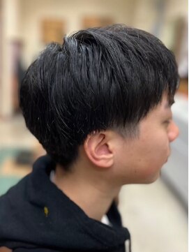 アポロカットステージ 相模大野店 アップバング/ツーブロックマッシュ<理容室>[メンズ/相模大野]