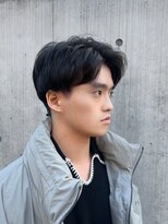 【川添 桃花】束感重めセンターパート