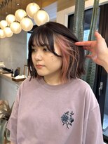 ロンドアジュール 横浜(Lond azur)&nbsp;★春に人気のインナーカラー！桜カラー！横浜ボブ！タッセルボブ