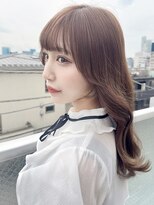 シンク オモテサンドウ(sync omotesando)&nbsp;チョコレートブラウン/シアーカラー/小顔カット＆韓国ヘア