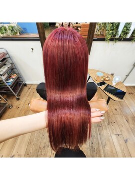 エルムトウキョウ(ELM Tokyo) チェリーレッド☆ダブルカラー☆