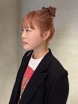 ペレ 梅田(PELE) 前髪/アンブレラカラー/こなれミディ/イメチェン/ウェーブパーマ