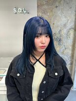 ソル バロール 表参道(SOL .valor)&nbsp;ネビージュ[表参道駅/青山/ケアブリーチ/ダブルカラー]