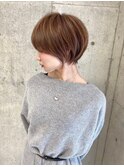 ショート/ショートボブ/縮毛矯正41123