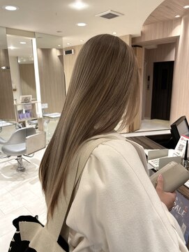 シード 成増 下赤塚店(ced.) ブリーチダブルカラーハイトーンミルクティーグレージュ下赤塚