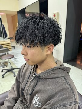 ゼスト 吉祥寺店(ZEST) ツイストスパイラル　マッシュパーマ　吉祥寺/島田優斗