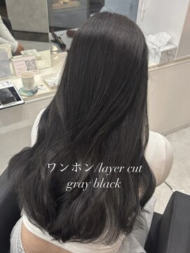 マーシュ 梅田(marshu) 吉岡Style/ワンホン/アディクシーカラー/黒染め使用なし