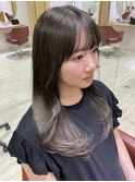 シークレットハイライト×ローレイヤー×アッシュグレージュ