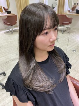 ビードロネイ 武蔵境店(vi-dro nei) シークレットハイライト×ローレイヤー×アッシュグレージュ