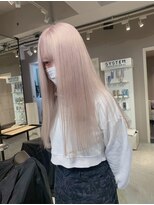 ベレーザ 渋谷神南(Beleza)&nbsp;14670ブリーチ＆ダブルカラーホワイトブロンドシルバーアッシュ