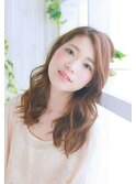 ゆるかわフェミニンセミロング