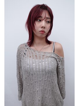 ネルケ 立川(nelke) レイヤーカット/レイヤー/レイヤーボブ/ウルフ/ウルフヘア