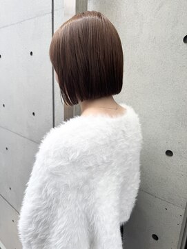 ディジョン 自由ヶ丘(Dijon) 韓国顔まわりレイヤーカットグレージュオリーブベージュブラウン