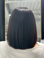 ルスリー 横浜店(Lsurii)&nbsp;横浜駅/髪質改善縮毛矯正/黒髪/小顔