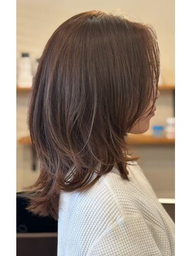 桃の木 ヘアー(桃の木 hair) グレージュブラウンカラー