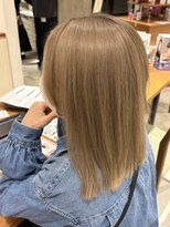 サラビューティーサイト 志免店(SARA Beauty Sight) 【志免】ブリーチカラー/シルキーベージュ/透明感カラー