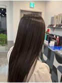 ブラウンベージュ透明感カラー髪質改善 登戸/向ヶ丘遊園