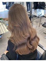 サンクプロジェクト(cinq PROJECT) 原宿韓国レイヤーミルクティーヘーゼルフォギーマロンベージュ