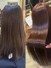 【髪質改善カラー】