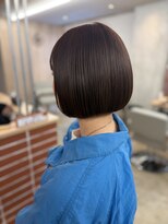 モコヘアーフロール(MOCO hair flor)&nbsp;春おすすめカラー！透け艶シアーブラウン×ミニボブ