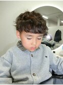 【海外キッズ風くせっ毛パーマ】