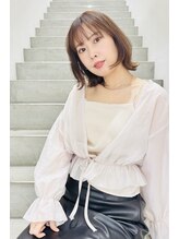 ヘアドゥ ベイタウン店(hair do)&nbsp;ナチュラル外ハネボブ