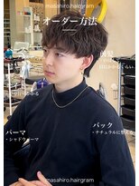 ディータ(Dita) 緩めシャドウニュアンスルーズマッシュパーマ大宮メンズパーマ
