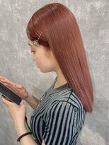 ランガリ ヘアアンドスパ(Rangali Hair&Spa) 【別府 Rangali】オレンジカラー、ピンクオレンジ