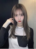 レア 新越谷(LEA) シースルーレイヤー × グレージュ