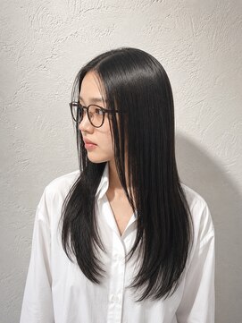 ソーエン バイ ヘッドライト 横須賀中央(soen by HEADLIGHT) 柔らか韓国ストレート×髪質改善［20代30代40代50代］