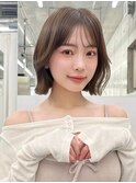 春にしたい、多幸感ヘア＊柔らかレイヤーボブ＆ショコラベージュ