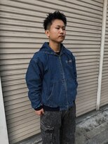 ハイセンス(HISENSE) メンズカットスパイキーショートメンズピンパーマツイスパ【GIA