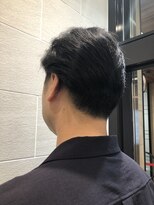 スカイ ビューレックス 丸の内店&nbsp;前下がりセンターパート　ツーブロック