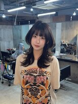 メゾン(Maison)&nbsp;小顔ハッシュレイヤーカット透明感グレー
