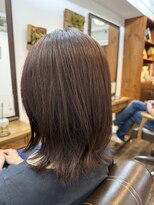 ヘアーサロン ラフリジー(Loufreasy)&nbsp;大人の艶ミディアム×軽やか外ハネレイヤー