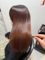 ストーリー 別府店(STORY:E)&nbsp;白髪ぼかし×明るい白髪染め×セミロング40代50代